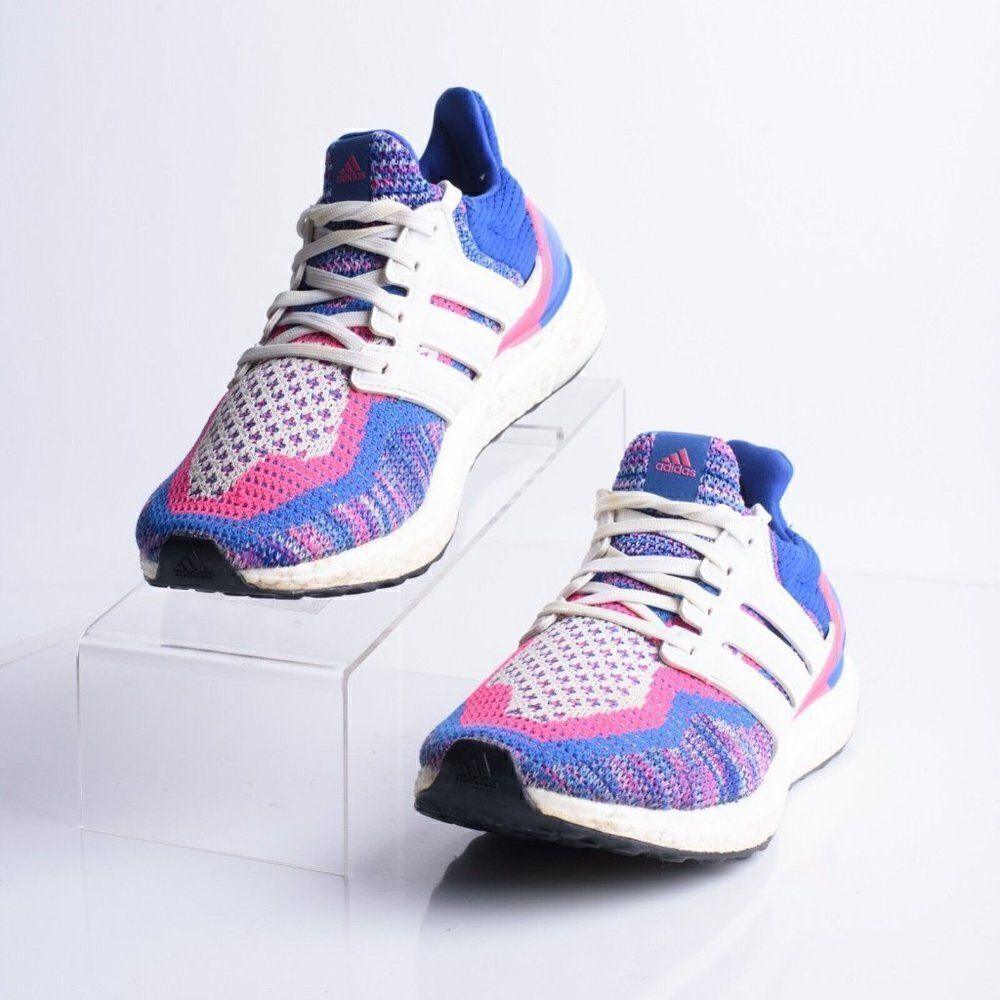 Adidas Ultra Boost 2.0 Womens Sneakers Blue Pink US 6 Athletic shoes EH0346